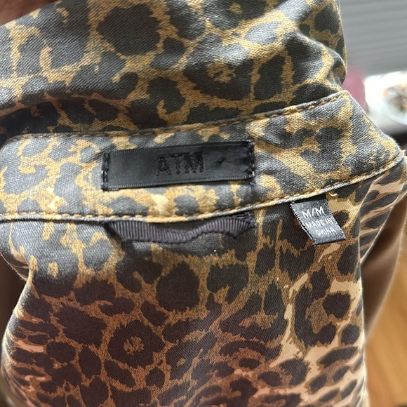 Designer ATM Leopard Print/Animal Print Evening Jacket (M) - Picture 2 of 5